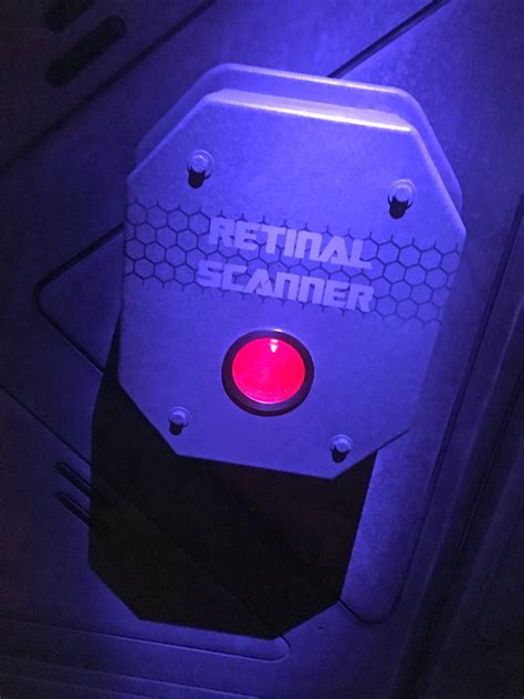 fake eye scanner escape room retina scanner rfid|Retinal Scanner Escape Room Prop .